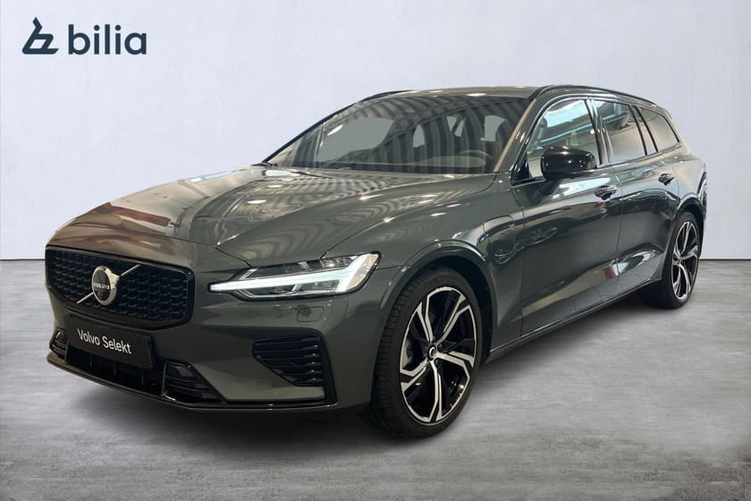 Bild 1 av Volvo V60 T6 Plus Dark Nordic Edition Parkeringskamera 360 HarmanKardon PremiumSound Mörkt tonade rutor 5 st