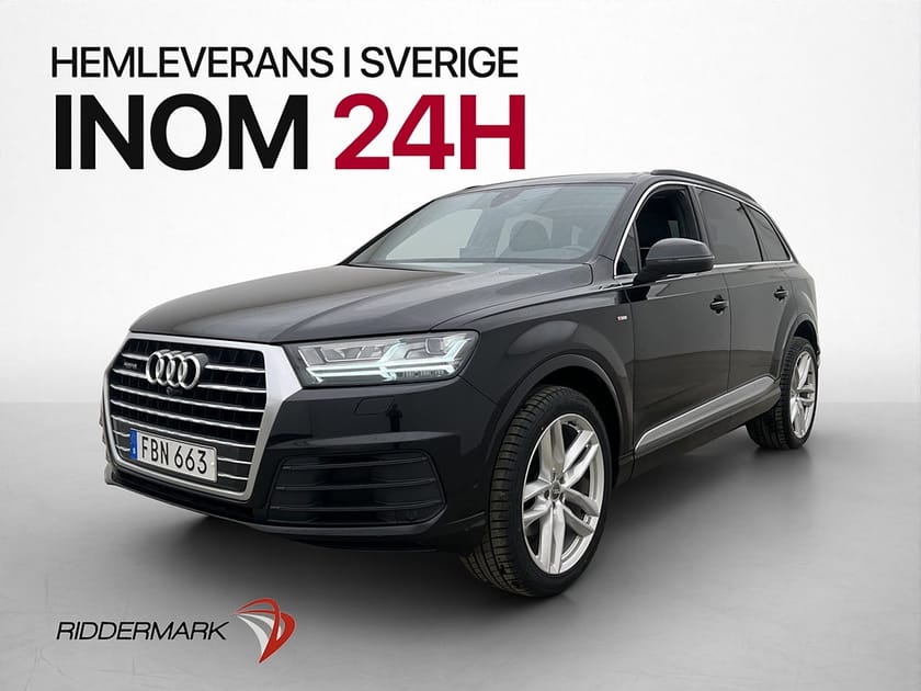 Bild 3 av Audi Q7 TDI Q 272hk S-Line 7-Sits Pano Cockpit BOSE 360 Drag