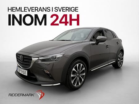 Mazda CX-3 SKYACTIV 121hk Optimum BOSE M/K-Värm Skinn Drag
