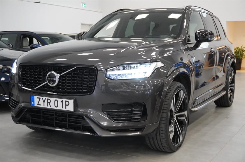 Bild 2 av Volvo XC90 7 Säten T8 Ultra Dark Edition Pano B W HUD 7-Sits 22 Leasebar