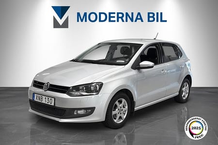 Volkswagen Polo 5-dörrar 1.2 TSI DSG Automat 90hk MoK-Värm Bluetooth