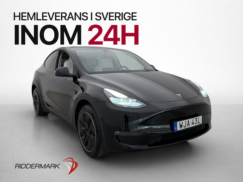 Bild 1 av Tesla Model Y Long Range AWD Ljus-Interiör MOMS Drag
