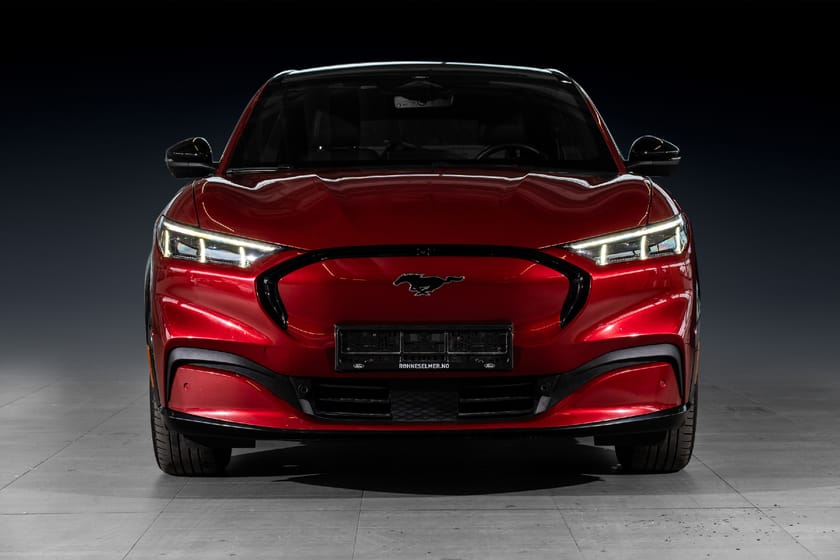 Bilde 3 av Ford Mustang Mach-E Long Range AWD LR|AWD|Tekno+|Pano|B&O|360|Topputstyrt!|Innbytte