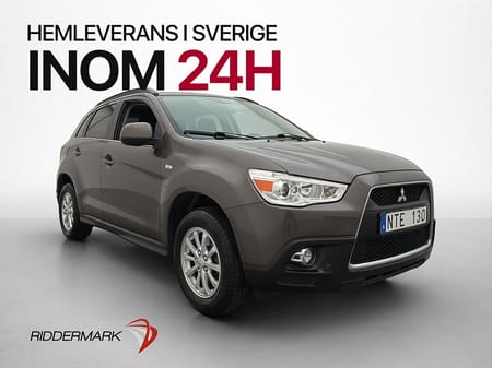 Mitsubishi ASX 1.6 MIVEC 117hk AS&G M/K Värmare ISOFIX