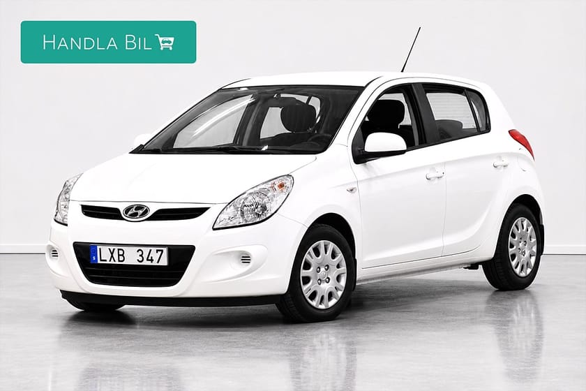Bild 1 av Hyundai i20 5-dörrar 1.2 Select Nybes Lågmilad Nyserv 77hk