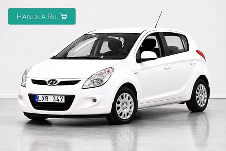 Hyundai i20 5-dörrar 1.2 Select Nybes Lågmilad Nyserv 77hk