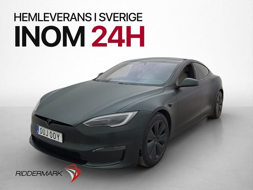 Bild 1 av Tesla Model S Long Range Autopilot Yoke Dragkrok Svensksåld