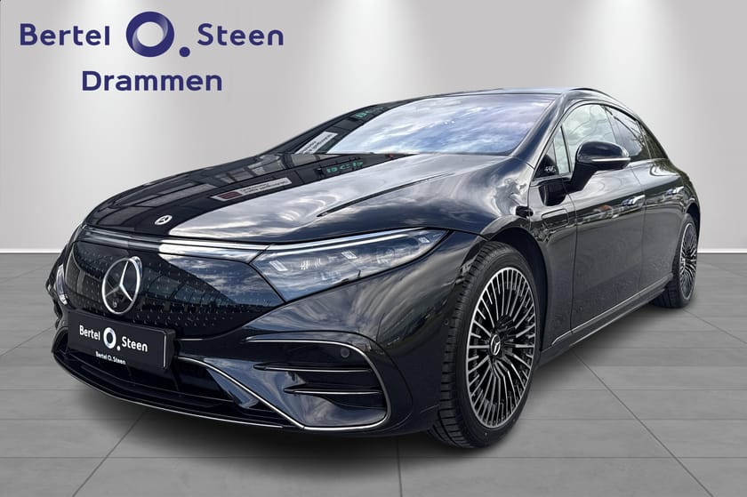 Bilde 1 av Mercedes-Benz EQS 580 4MATIC AMG 4M| Burmester|Bakakselstyring|HUD|AIRMATIC