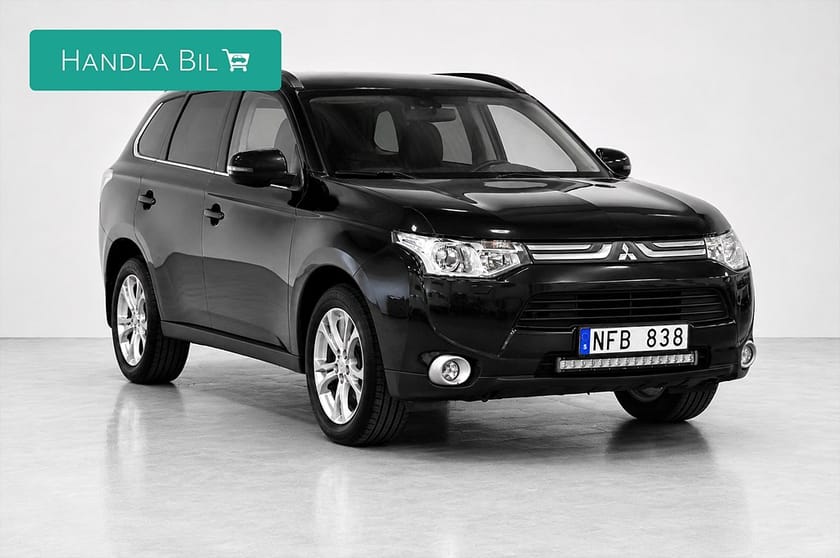 Bild 4 av Mitsubishi Outlander 2.2 4WD Aut Comfort Drag M-Värm Ledramp Nybes 150hk