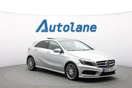 Mercedes-Benz A 180 CDI AMG, Panorama, Låga mil, Alcantara 109hk