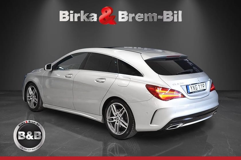 Bild 3 av Mercedes-Benz CLA 200 d Shooting Brake 4MATIC drag, panorama, H/K AMG sport