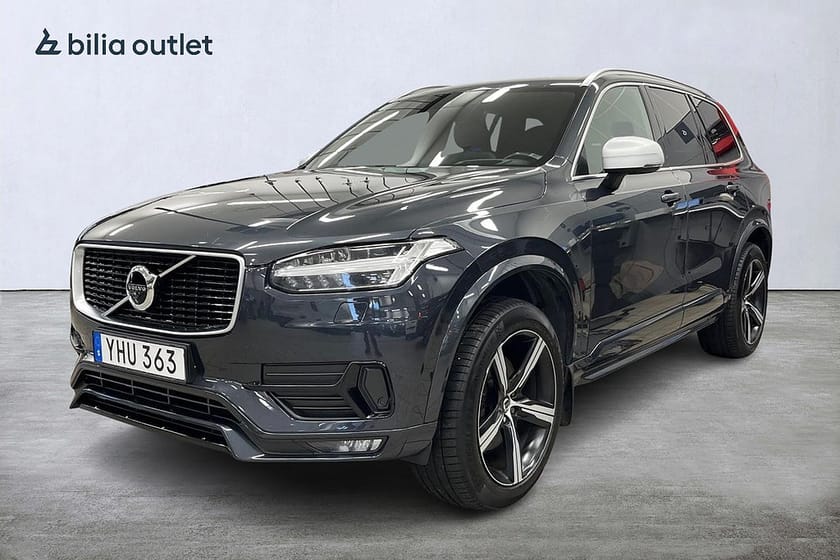 Bild 1 av Volvo XC90 D5 AWD R-Design 235hk 360° Navigation HUD Drag 7-SITS