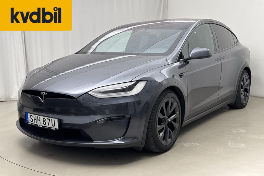 Bild 1 av Tesla Model X LR AWD 7-sits Värmepump Panorama