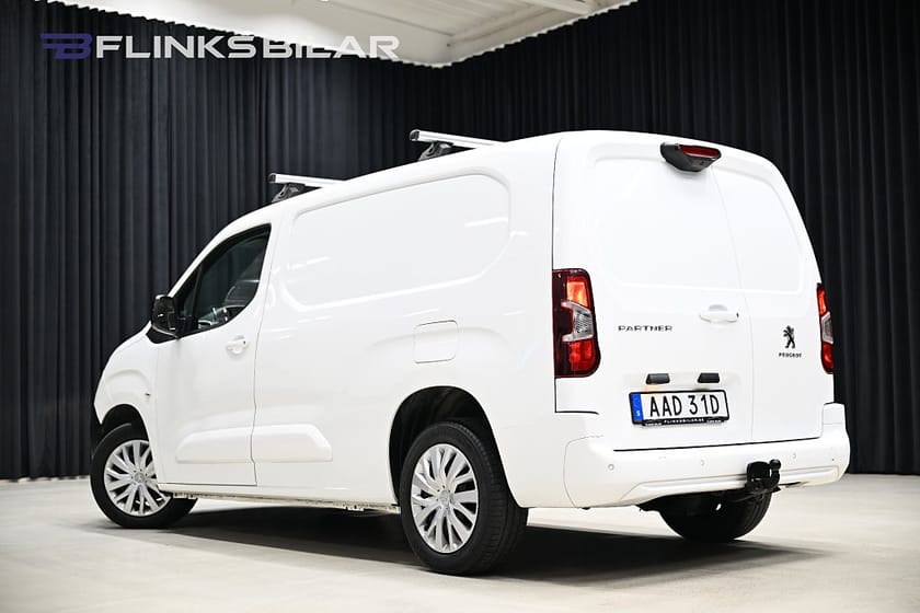 Bild 5 av Peugeot Partner Utökad Last 102HK L2 Pro+|Inredning|Drag|Värmare|Backkamera|Enägare