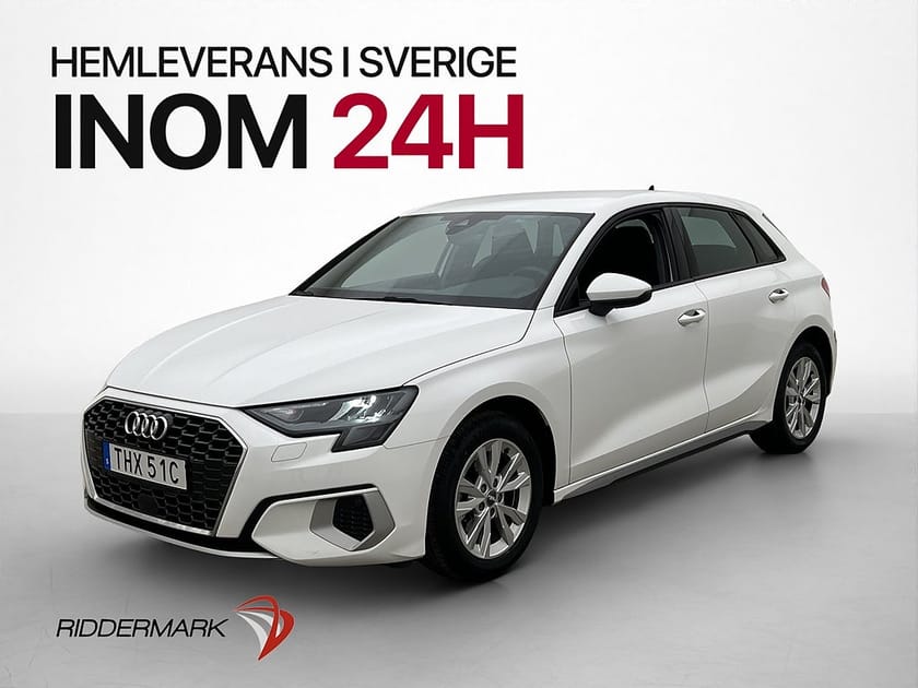 Bild 3 av Audi A3 Sportback 35 TFSI SB 150hk Advanced CarPlay Adaptiv 1-Brukare