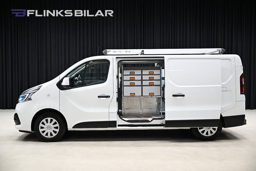 Bild 1 av Renault Trafic Skåpbil 145HK L2 Automat|ServicebilDubbeldörr|V-Inredd|Leasbar