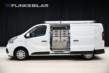 Renault Trafic Skåpbil 145HK L2 Automat|ServicebilDubbeldörr|V-Inredd|Leasbar