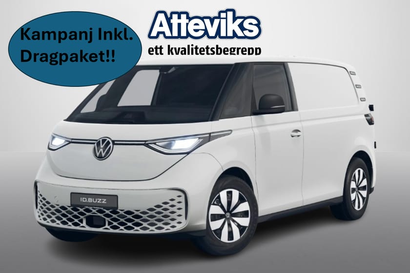 Bild 1 av Volkswagen ID.Buzz Pro Cargo 79kWh *Dragpaket* 2027