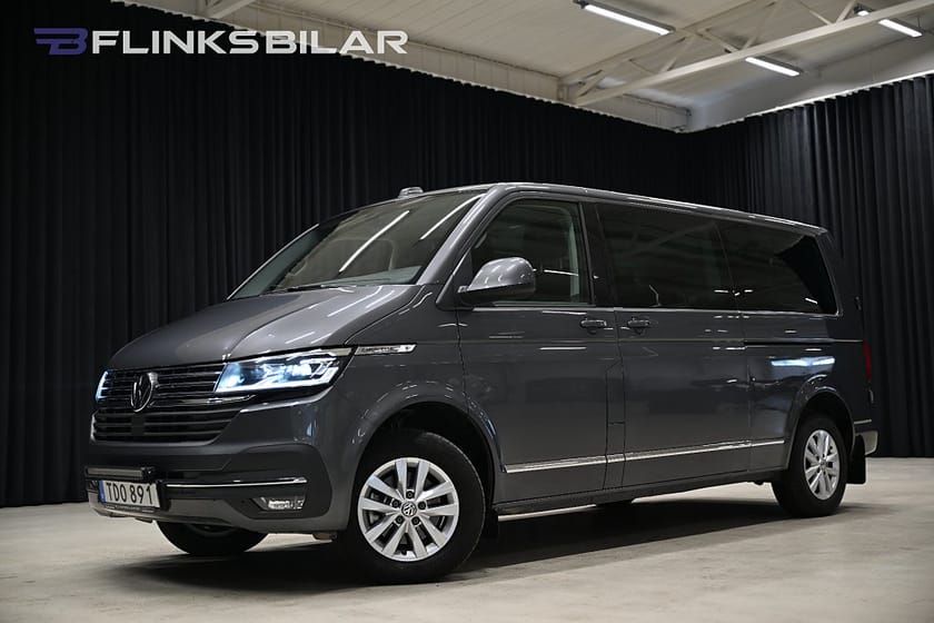 Bild 1 av Volkswagen Caravelle TDI DSG 150HK L2|9-Sits|DrivePremium|Lågmil|Moms|SeUtr!