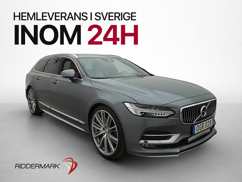 Bild 1 av Volvo V90 D5 AWD Inscription B&W 360° Skinn 4-Zon Drag
