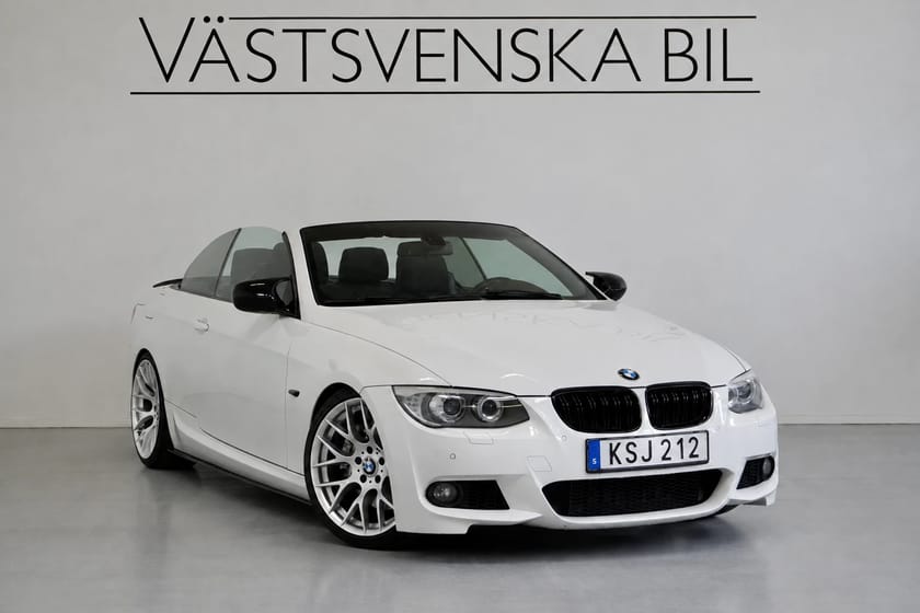 Bild 1 av BMW 3-serie 335i DCT Cabriolet M sport Svensksåld