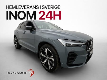 Volvo XC60 T6 AWD Plus Dark Drag Värm Pano Kamera Navi Skinn