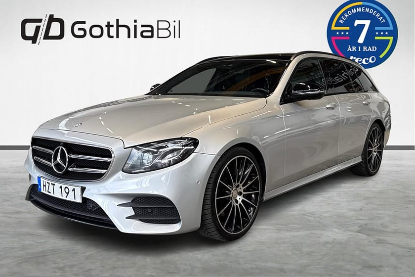 Bild 1 av Mercedes-Benz E 250 T 9G-Tronic AMG Line Burmeister Panorama Dragkrok