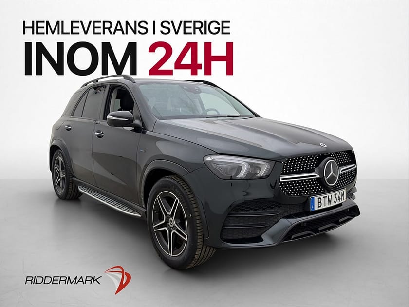 Bild 1 av Mercedes-Benz GLE 350 de 4MATIC 4M 320hk AMG Pano Burm 360° HuD