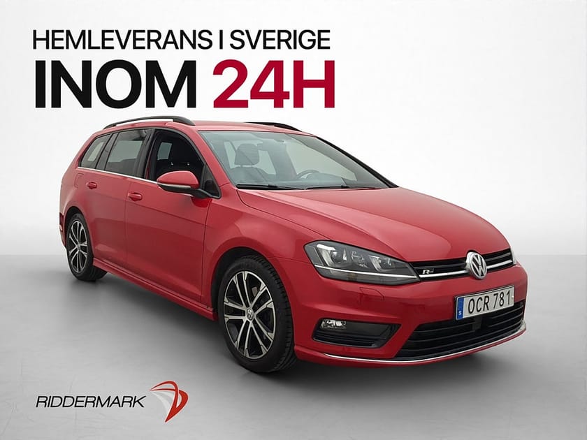 Bild 1 av Volkswagen Golf Sportscombi SC 1.4 TSI 150hk R-Line Kamera Drag M-Värm