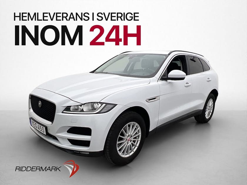 Bild 3 av Jaguar F-Pace 20d AWD Cockpit Meridian Skinn B-Kam Rattvärme