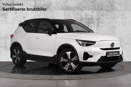 Volvo XC40 Recharge Twin Plus 408 hk. Varmepumpe/VOC/Krok/Induktiv lader