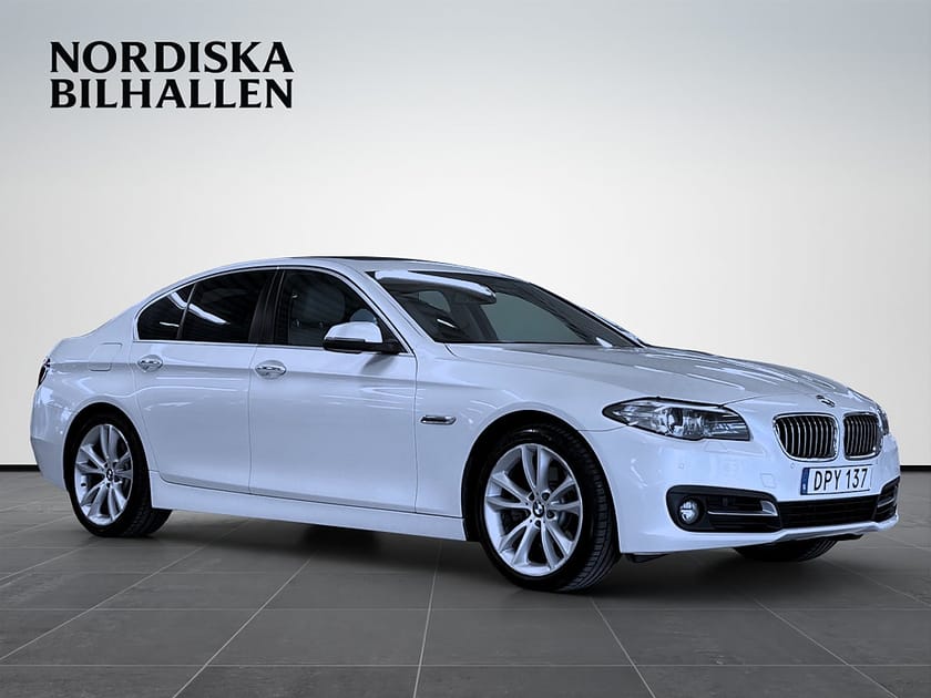 Bild 1 av BMW 520d xDrive Sedan Steptronic Drag Taklucka Helskinn