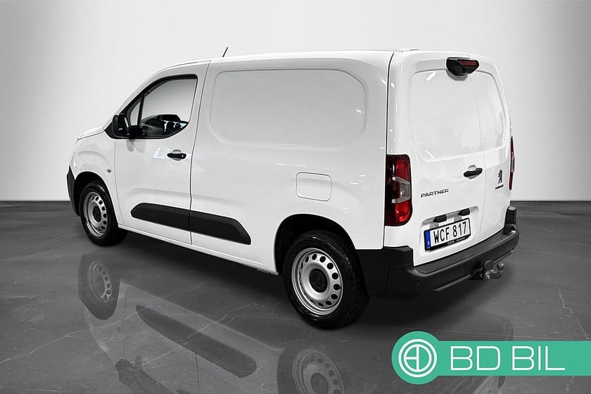 Bild 4 av Peugeot Partner Utökad Last 1.5 BlueHDi KAMERA FJÄRR-VÄRMARE V-INREDD