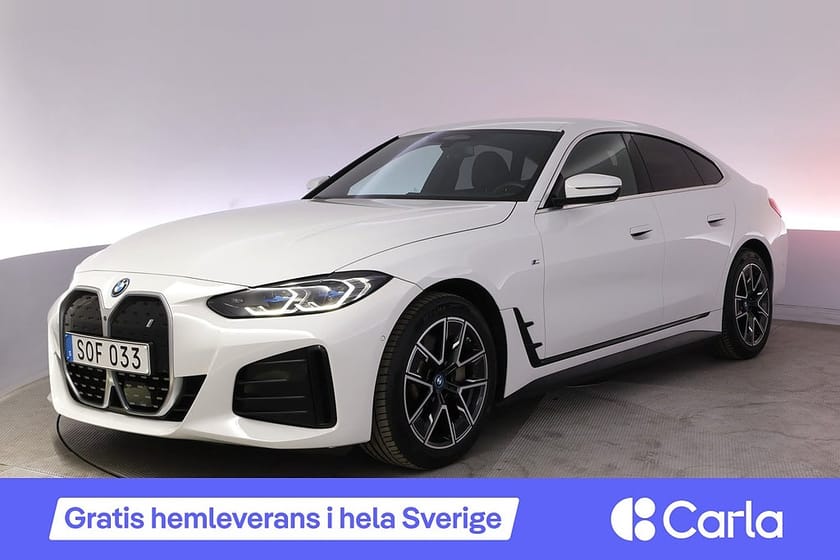 Bild 1 av BMW i4 eDrive40 Gran Coupé M-sport Laser HUD HK Drag BLIS