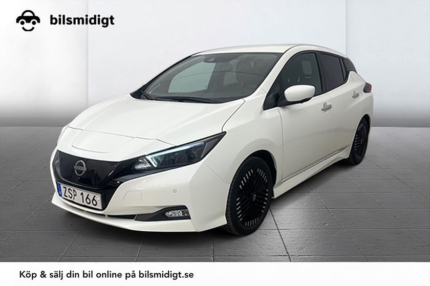 Bild 1 av Nissan Leaf 40 kWh N-Connecta Navi 360° Värmare Rattvärme 150hk