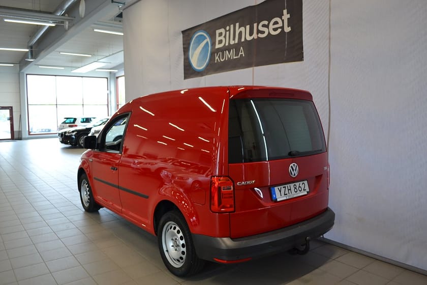 Bild 3 av Volkswagen Caddy Van 2,0TDi 102hk DSG Drag Värmare Backkamera V-Hjul