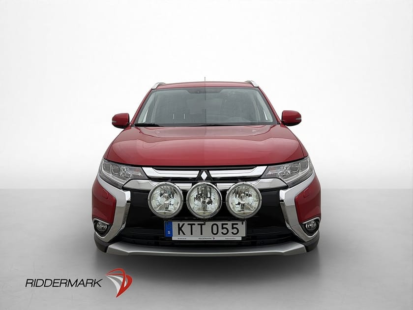 Bild 2 av Mitsubishi Outlander 2.2 Business Drag Skinn Kamera Isofix