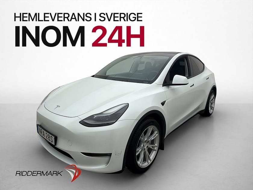 Bild 4 av Tesla Model Y Long Range AWD Pano Skinn Drag Kamera