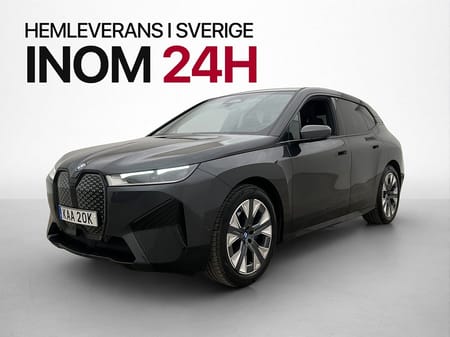 BMW iX xDrive40 326hk Sport H/K Head Up Drag Kamera Skinn