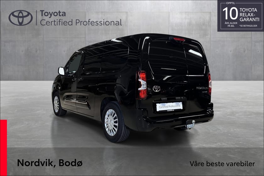 Bilde 3 av Toyota ProAce City Electric L2 2 skyvedører Elektrisk (50kWt) Comfort