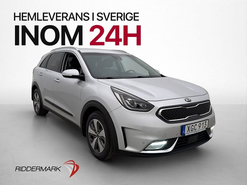 Bild 1 av Kia Niro Hybrid 141hk Advance Plus Dragkrok Skinn Kamera