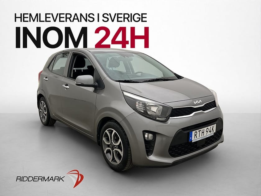 Bild 1 av Kia Picanto 1.0 MPI 67hk Advance Kamera Navi Rattvärme
