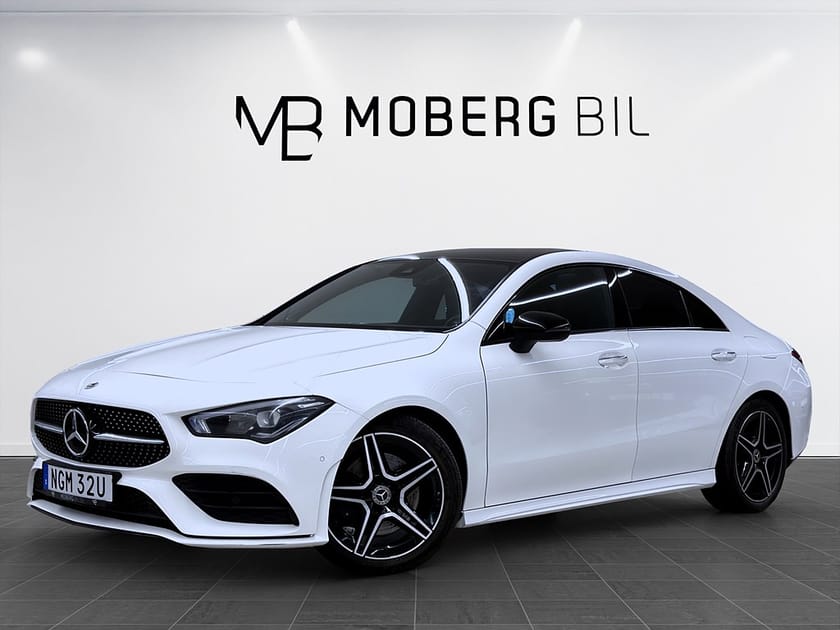 Bild 1 av Mercedes-Benz CLA 200 d 4MATIC 4M 150hk AMG Line 2 års garanti!