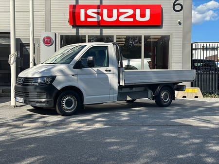 Volkswagen Transporter Chassi Cab Pickup TDI Flakbil | VÄRMARE | DRAG
