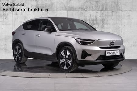 Volvo C40 Recharge Twin motor 408 hk | Plus | Piksel | Krok | Varmepumpe | Pano | ++