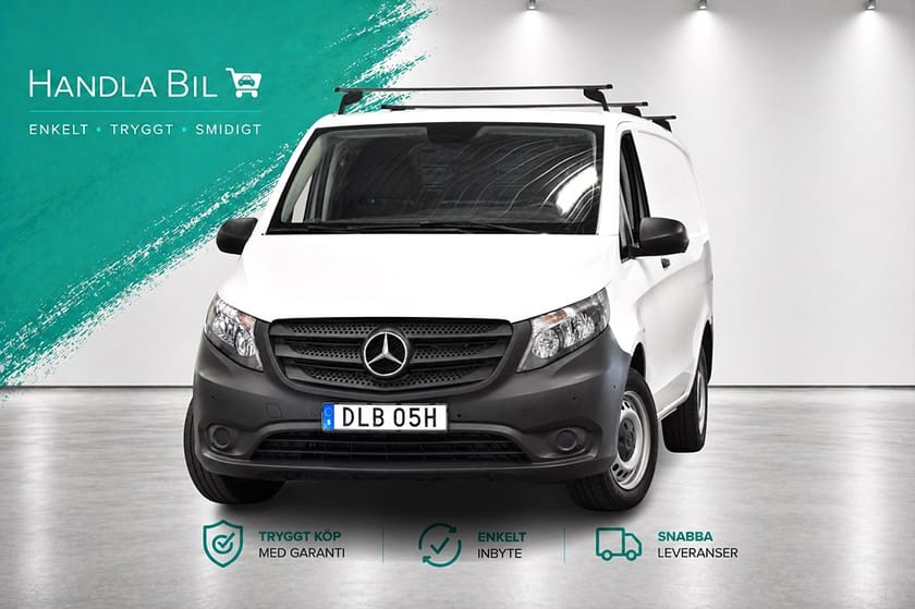 Bild 2 av Mercedes-Benz Vito 110 CDI 2.8t L2 D-värm B-kam Moms Dragkrok