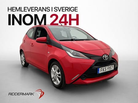 Toyota Aygo 1.0 VVT-i x-shift X-Play Bluetooth 0,42l/mil
