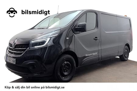 Renault Trafic Skåpbil 3.0t L2H1 Nordic 3sit Drag Värmare Kamera Navi