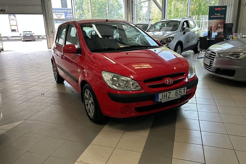Bild 5 av Hyundai Getz 5-dr 1.4 /DRAGKROK /FARTHÅLLARE /NY-SERVAD / fr 3,95%
