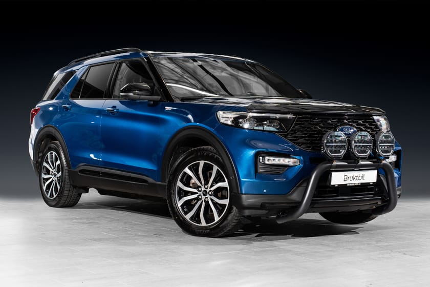 Bilde 2 av Ford Explorer Plug-In Hybrid ST-Line V6 457hk BORLA Krok Forvarme App Acc Massasje
